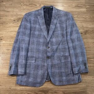 Joseph Abboud Blue Plaid Sport Coat